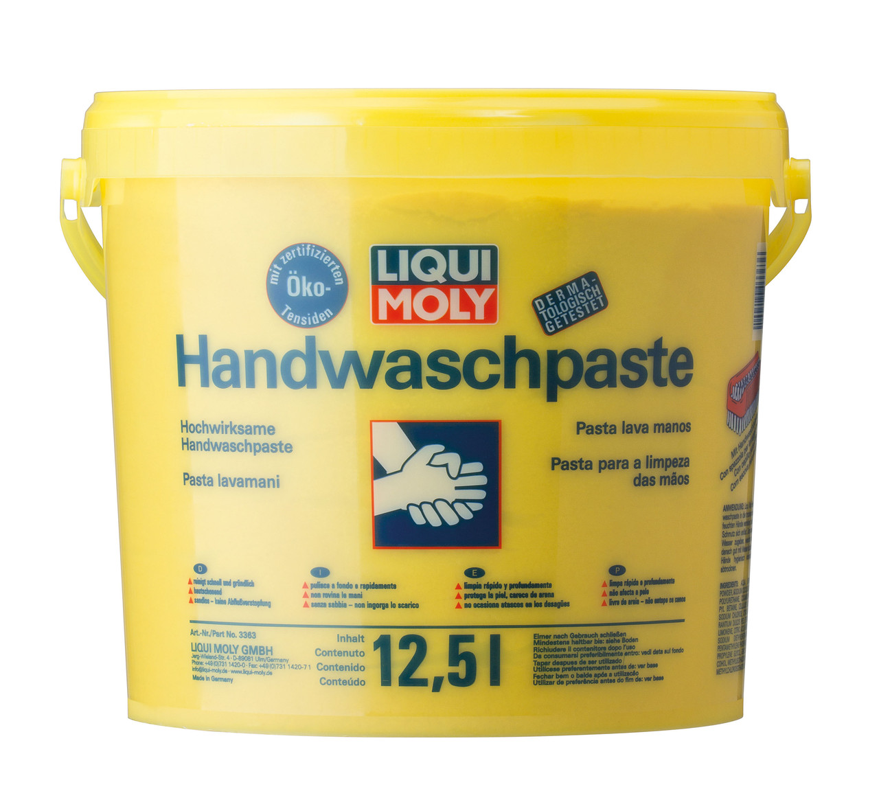 Handwaschpaste 3363 12,5л жидкая паста для очистки рук