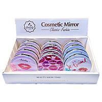 Зеркало складное "Kiss" круглое, Beauty for you