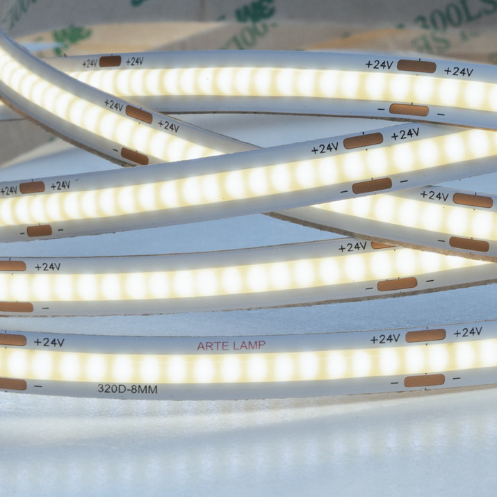 Светодиодная лента 24V 10W/m 6000К 5м Arte Lamp LANE