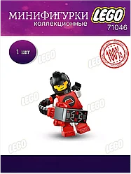 Lego 71046 Минифигурка Штангист М-трон, серия 26