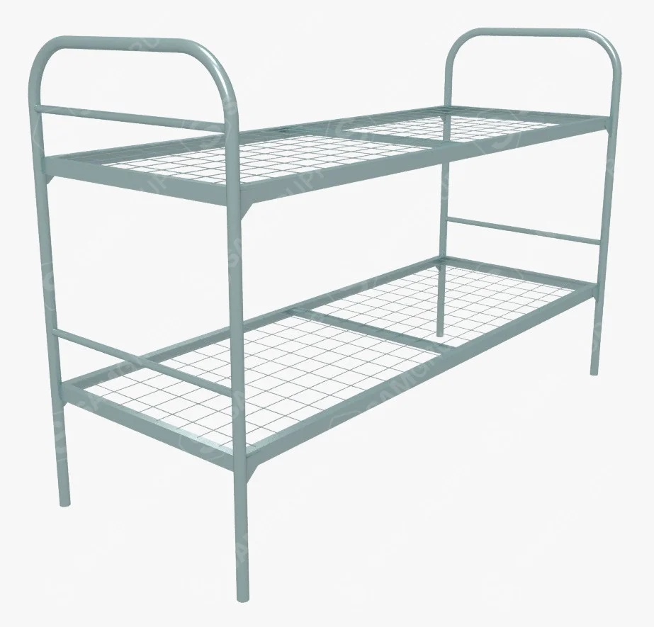 Кровать металлическая двухъярусная Эконом, фото 1