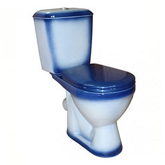 Унитаз ROSA Киров Лира синий  ***