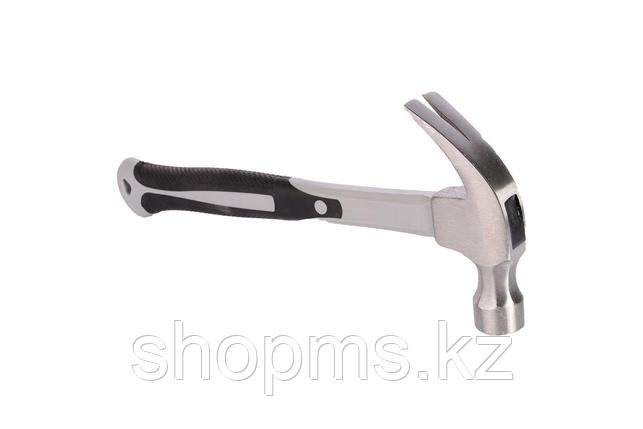 Молоток-гвоздодер "ЭКСПЕРТ" 595-56 кованый с фиберглассовой рукояткой, 0.56кг, фото 1