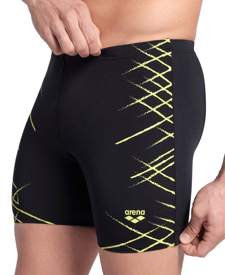 Arena джаммеры мужские MID Jummer Straight black soft green
