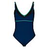 Купальник женский Arena Bodylift Jennifer navy multi navy-bali green, фото 4
