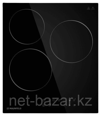 Варочная поверхность MAUNFELD CVCE453BK черный, фото 1