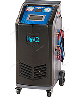 Установка автомат для заправки автомобильных кондиционеров с принтером и тестом утечки NF16