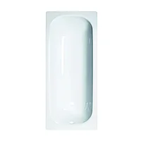 Ванна стальная 2,7 мм TEVRO 160*70*40 (белый лотос) б/р с опорной подставкой (T-62902)