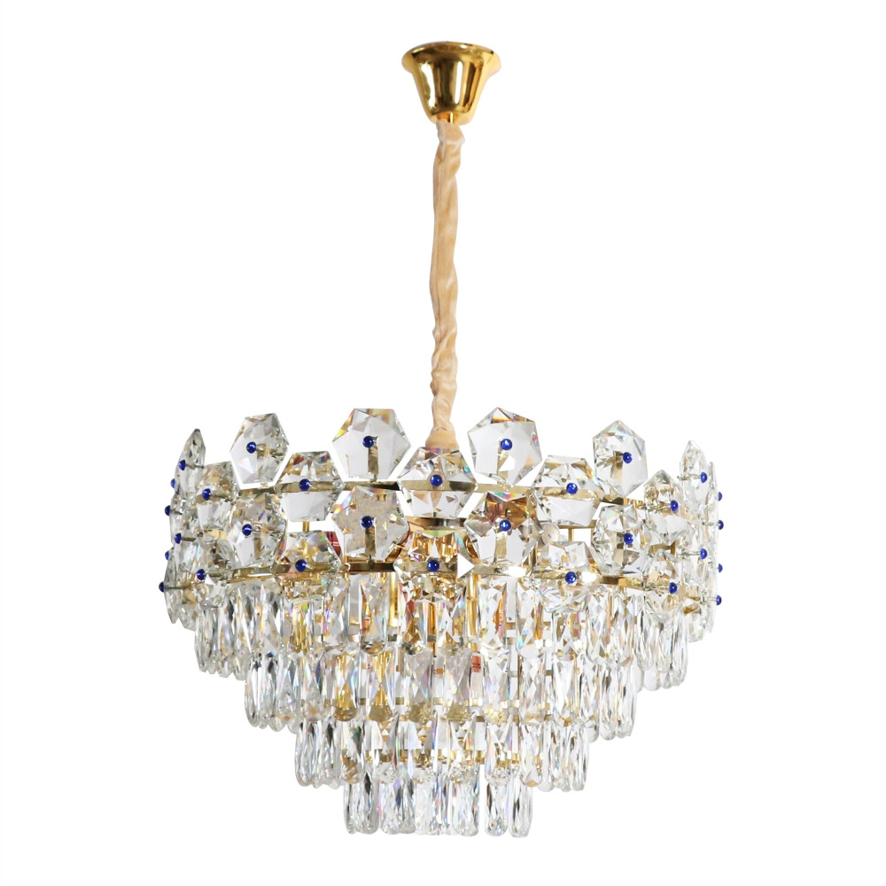 Люстра 1621-600 15xE14 GOLD (TEKAVIZE)