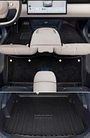 Однослойные полики, коврики в салон и багажник с защитой порогов Zeekr X, TPE, 5 местная комплектация, фото 3