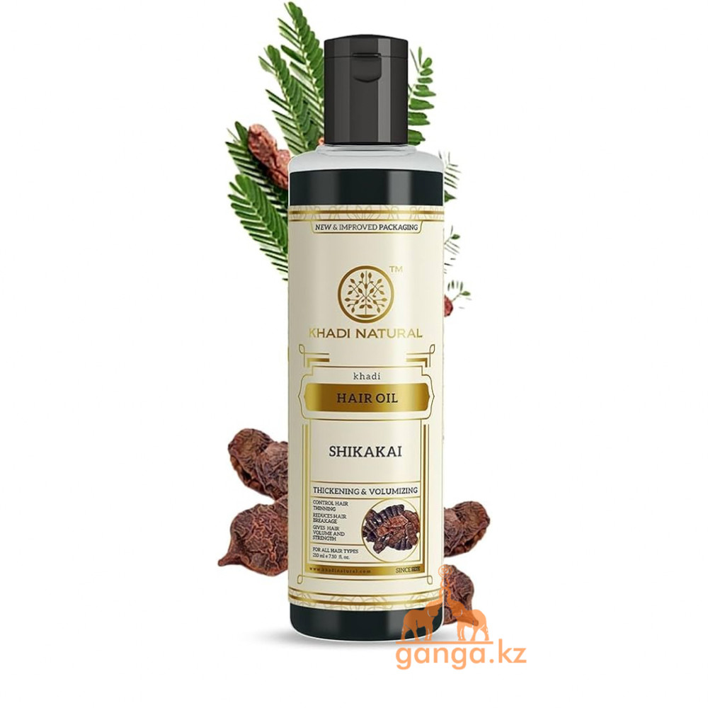 Масло для волос Шикакай (Herbal Hair Oil Shikakai KHADI), 210 мл