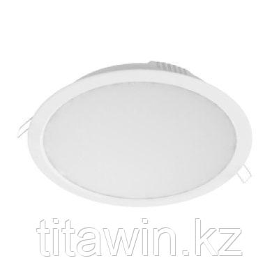 Спот встраиваемый LED 24W 240mm 6500К круг, белый