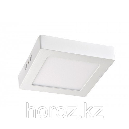 Светодиодный светильник Horoz Electric 18 Вт (накладной), квадратный