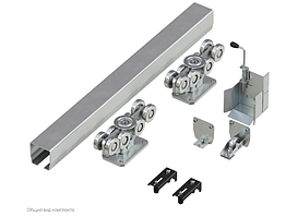 Комплект балки и роликов  х/к 138х144х6 L=8000мм