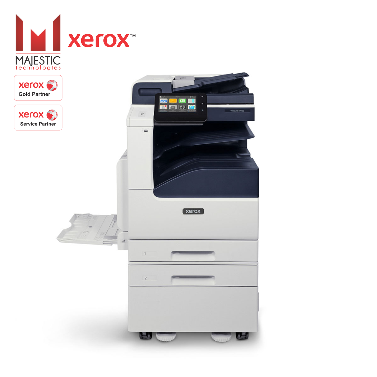 Цветное лазерное МФУ Xerox VersaLink C7120/25/30 Напольная конфигурация с тумбой