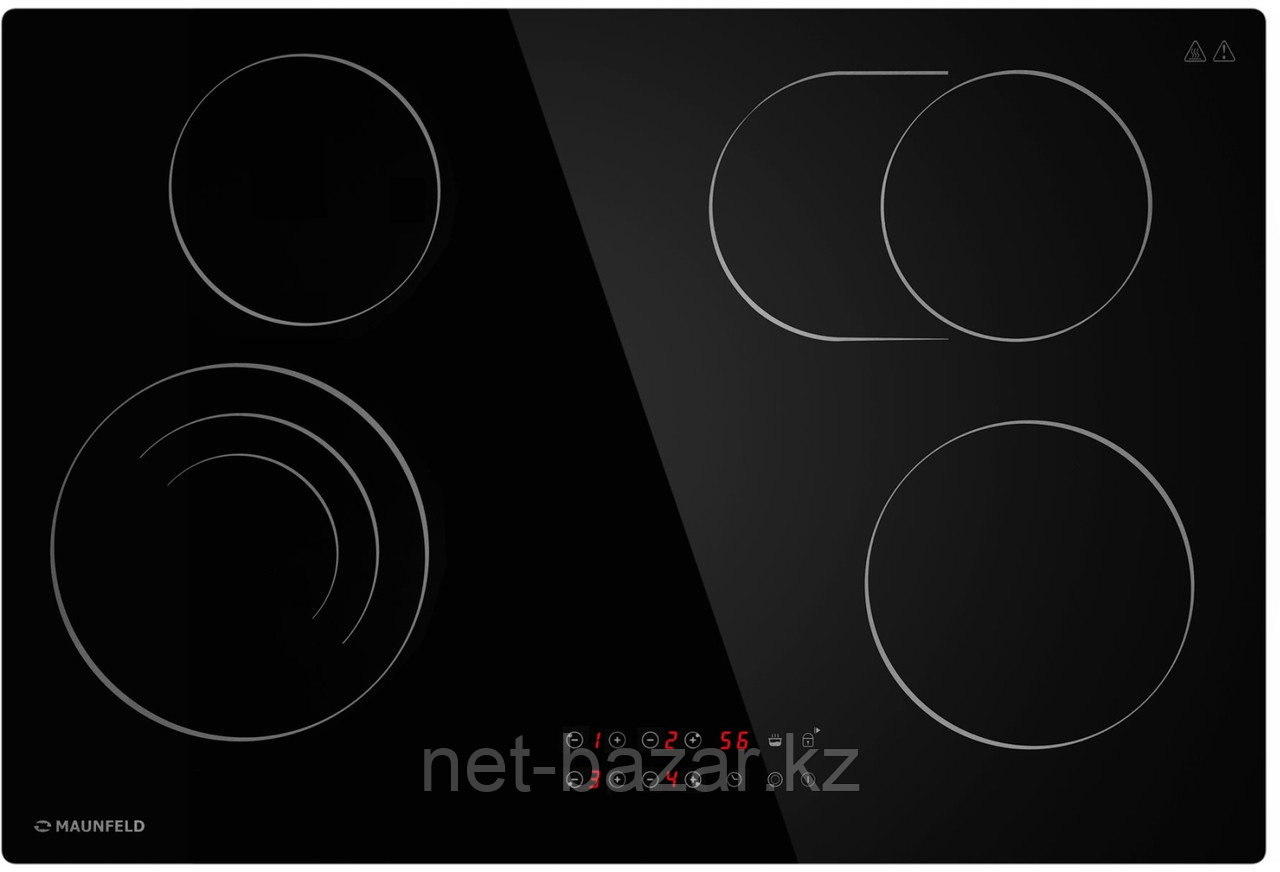 Электрическая варочная панель MAUNFELD CVCE774SMTBK, фото 1