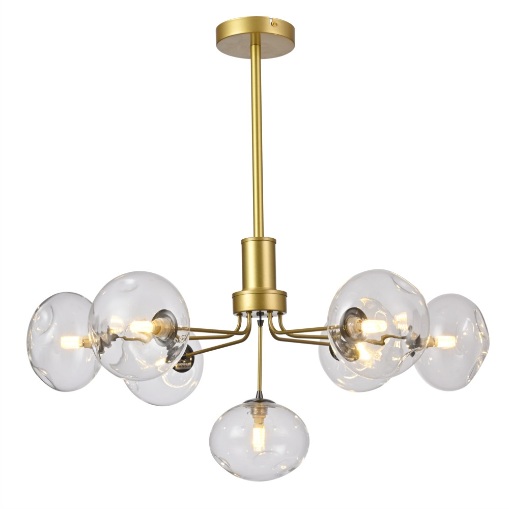 Люстра HFX0196-7 7xG9 GOLD (TEKAVIZE)