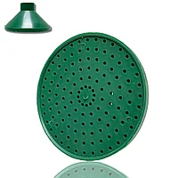 Лейка для садового душа 9*5 см зеленая