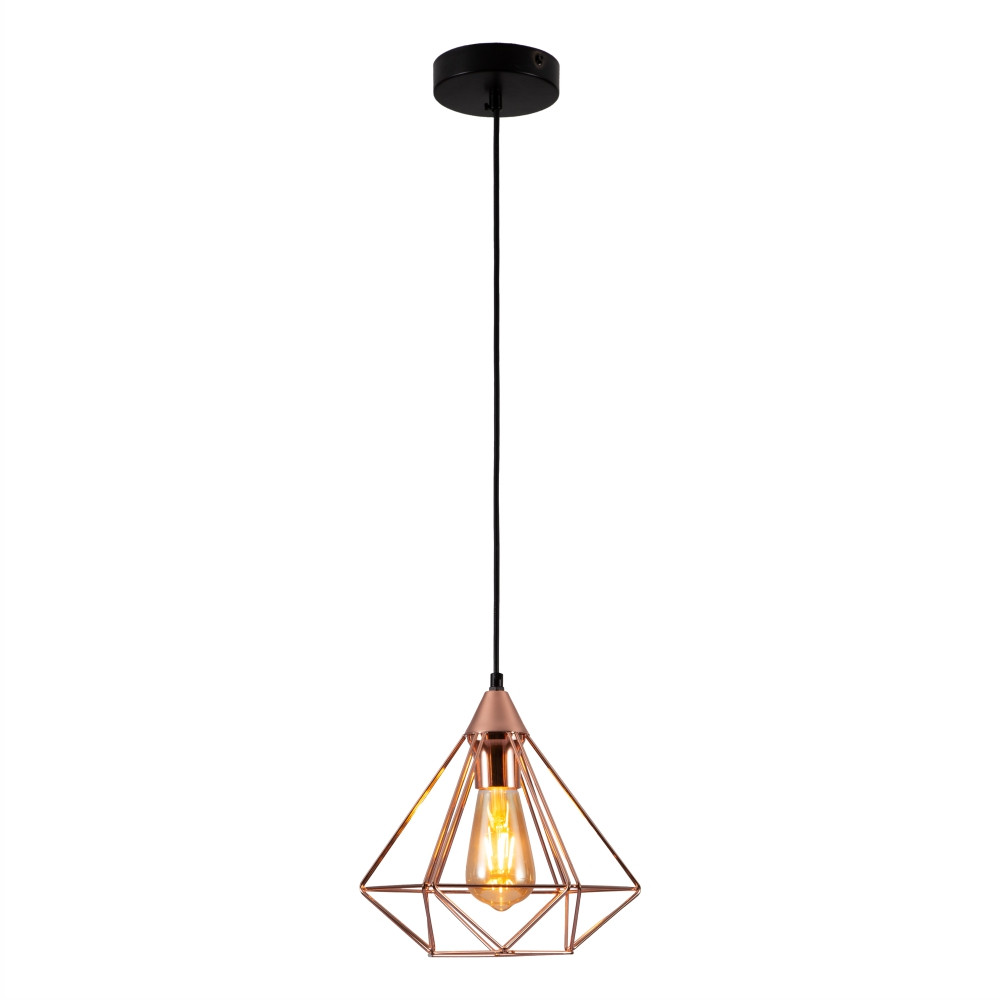 Lyustra 9912-1RS ROSE GOLD D250 H250 UK (TEKAVIZE)