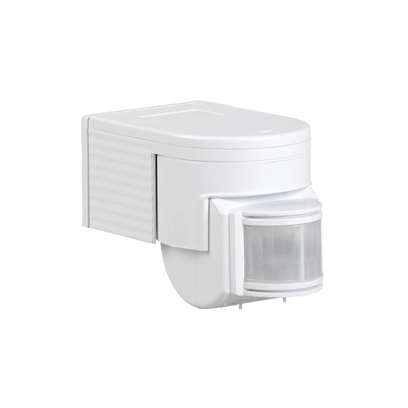 Датчик движения ДД 012 белый, макс. нагрузка 1100Вт, угол обзора 180град., дальность 12м, IP44 E-PRO