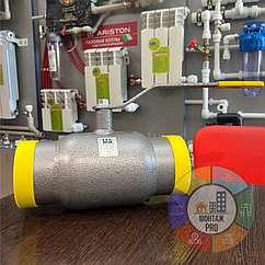 Кран LD стальной приварной | Кран шаровый под приварку Ду 25 Ру 40