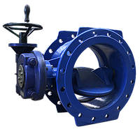 Дисковый затвор чугун DN100-700, PN10-16