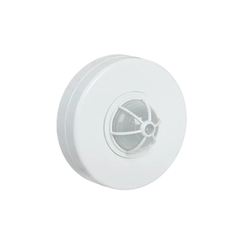 Датчик движения ДД 024В белый, макс. нагрузка 1100Вт, угол обзора 180-360гр, дальность 6м, IP33, IEK