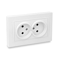 Розетка 2-я с/у 10А ELEMENT (10/200) UNIT