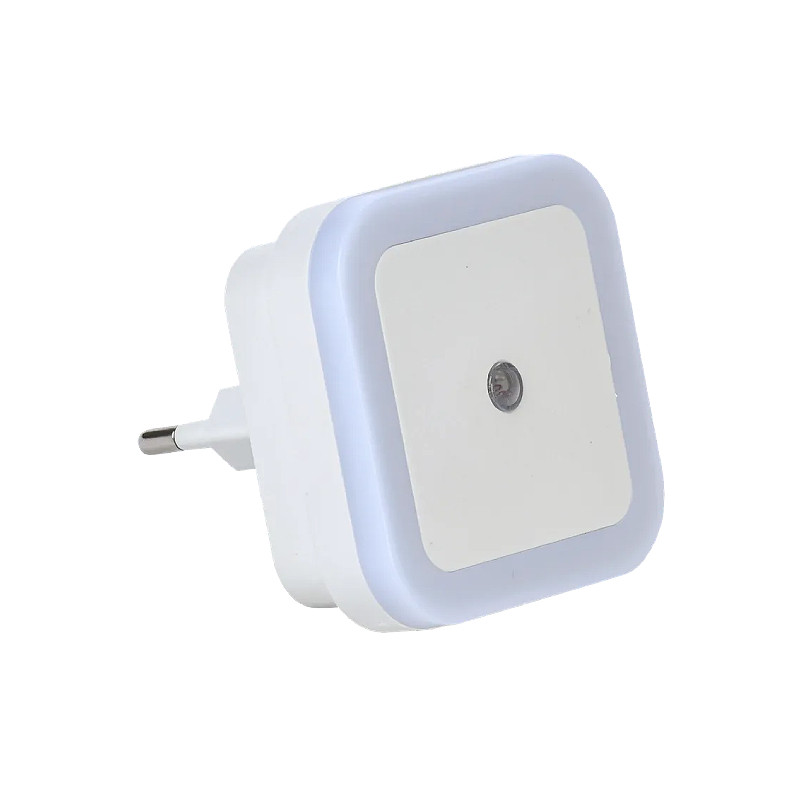 Светильник-ночник 018 квадрат датчик осв. 220В IEK