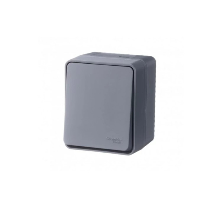 К118 Выкл 1-кл о/у IP54 Atlas Profi 54 АНТРАЦИТ ATN544011 (12)