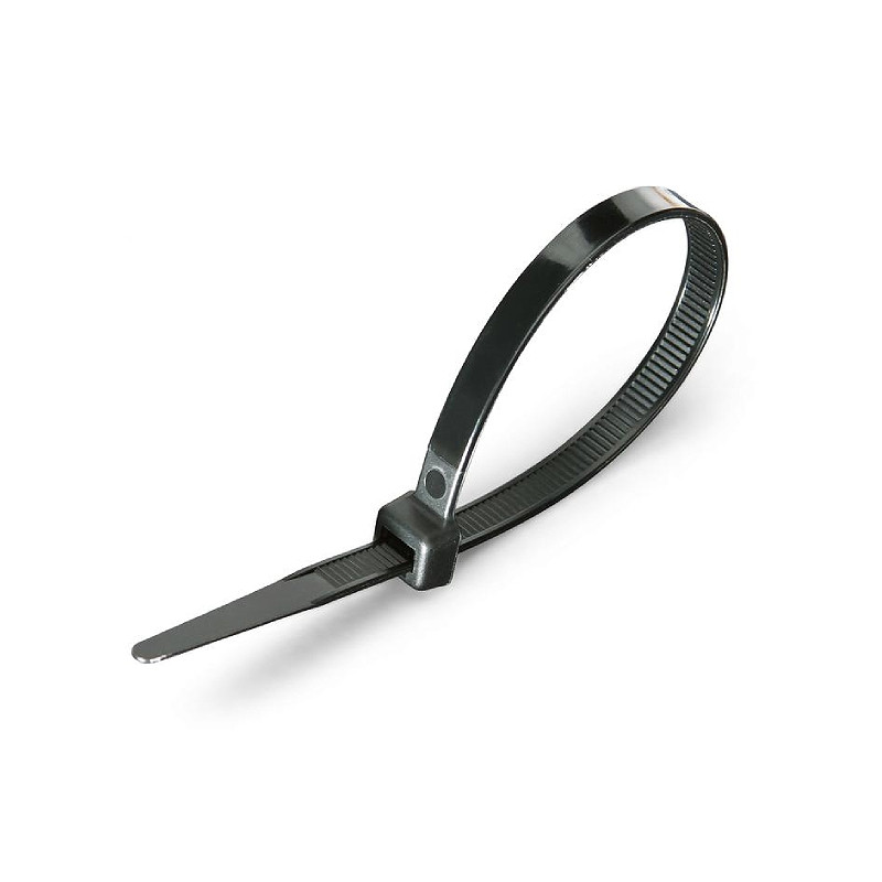 Стяжки нейлоновые КСС 5*400 ч (100шт) 49790 Fortisflex КВТ NEW