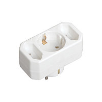 Тройник Т-01/01-2 --1круглое+2плоских места IEK E-PRO