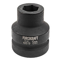 Forcekraft Головка ударная 1'', 19мм (6гр.) 57435 FK-48519