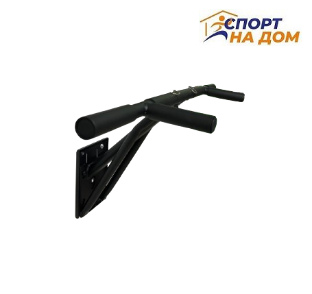 Турник 2в1 настенный, складной Black