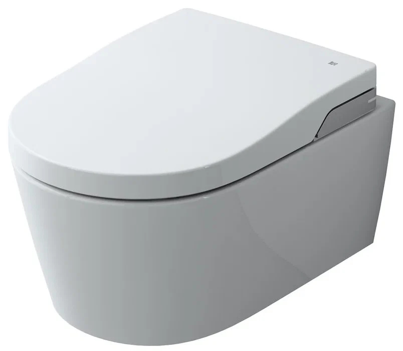 Подвесной унитаз-биде ROCA INSPIRA IN-WASH сиденье с микролифтом A803060001, белый