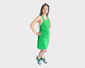 Фартук для мастера, цвет зеленый