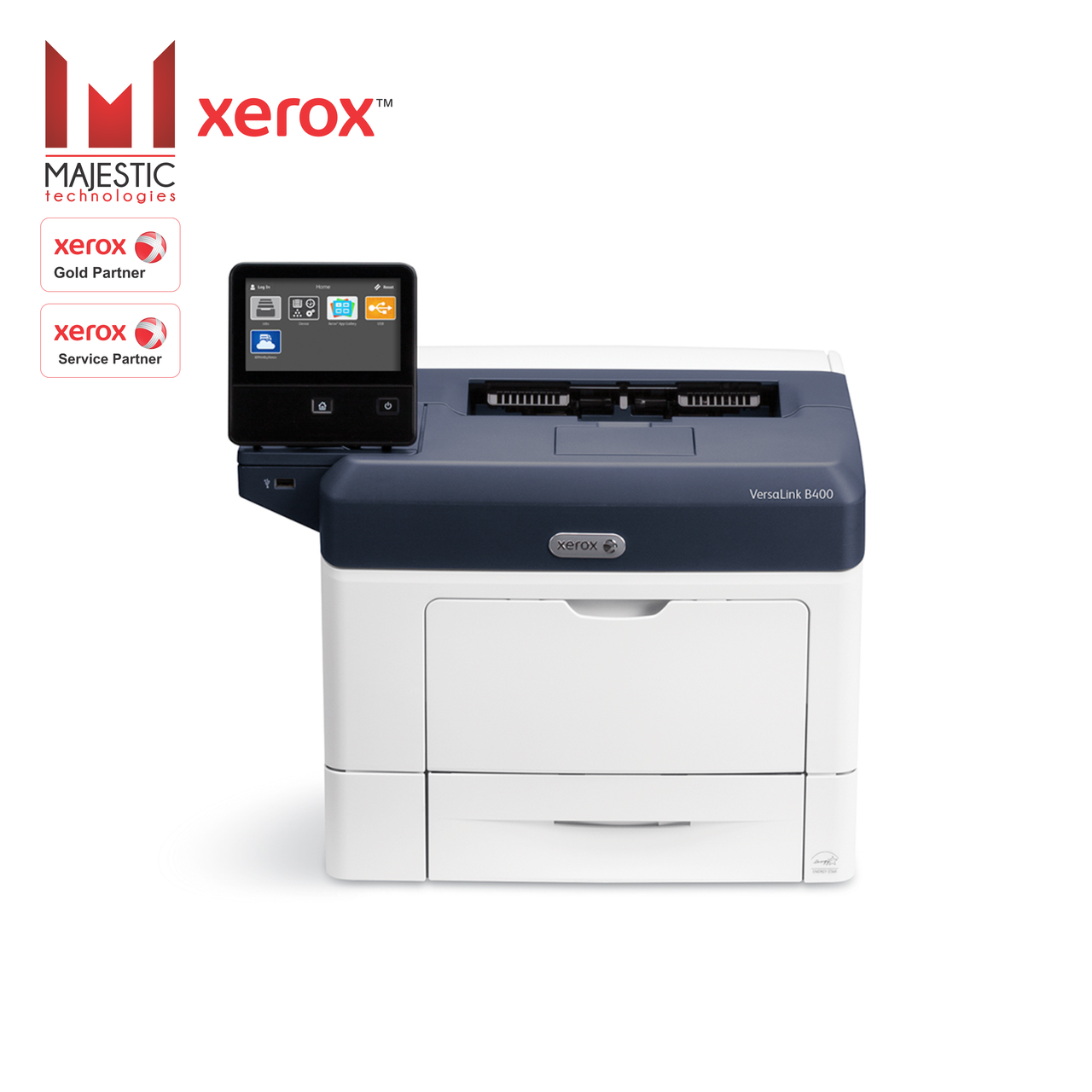 Монохромный лазерный принтер Xerox VersaLink B400DN, фото 1