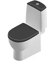 Унитаз-компакт Best Comfort Черный S1 WC.CC/Best/2-DM/BLK.G/S1