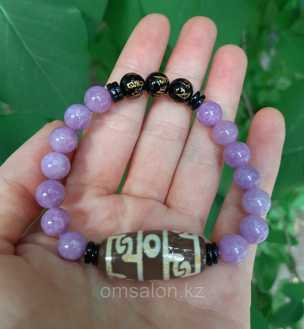 Браслет из лепидолита "На знание", фото 1