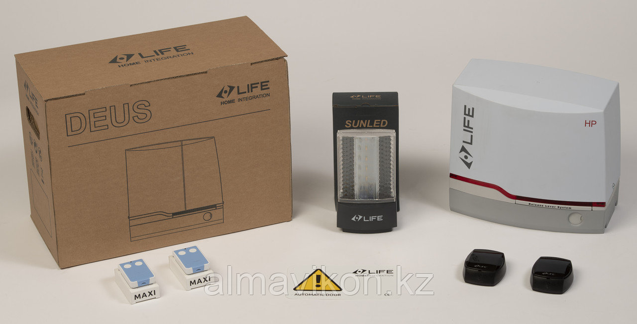 Комплект автоматики для откатных ворот LIFE SETUP DEUS 6HP_042, фото 1