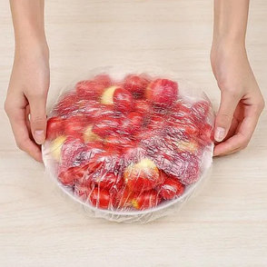 Пакеты на резинке для хранения продуктов набор 100 шт. (4964), фото 1