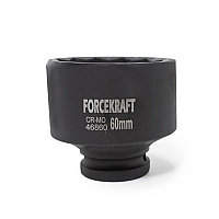 Forcekraft Головка ударная 3/4'', 60мм (12гр.) 48258       FK-46860