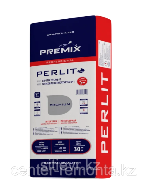Premix "Perlit" Гипсовая штукатурка 30кг