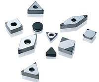 Пластины с PCD и PCBN вставками для токарной обработки