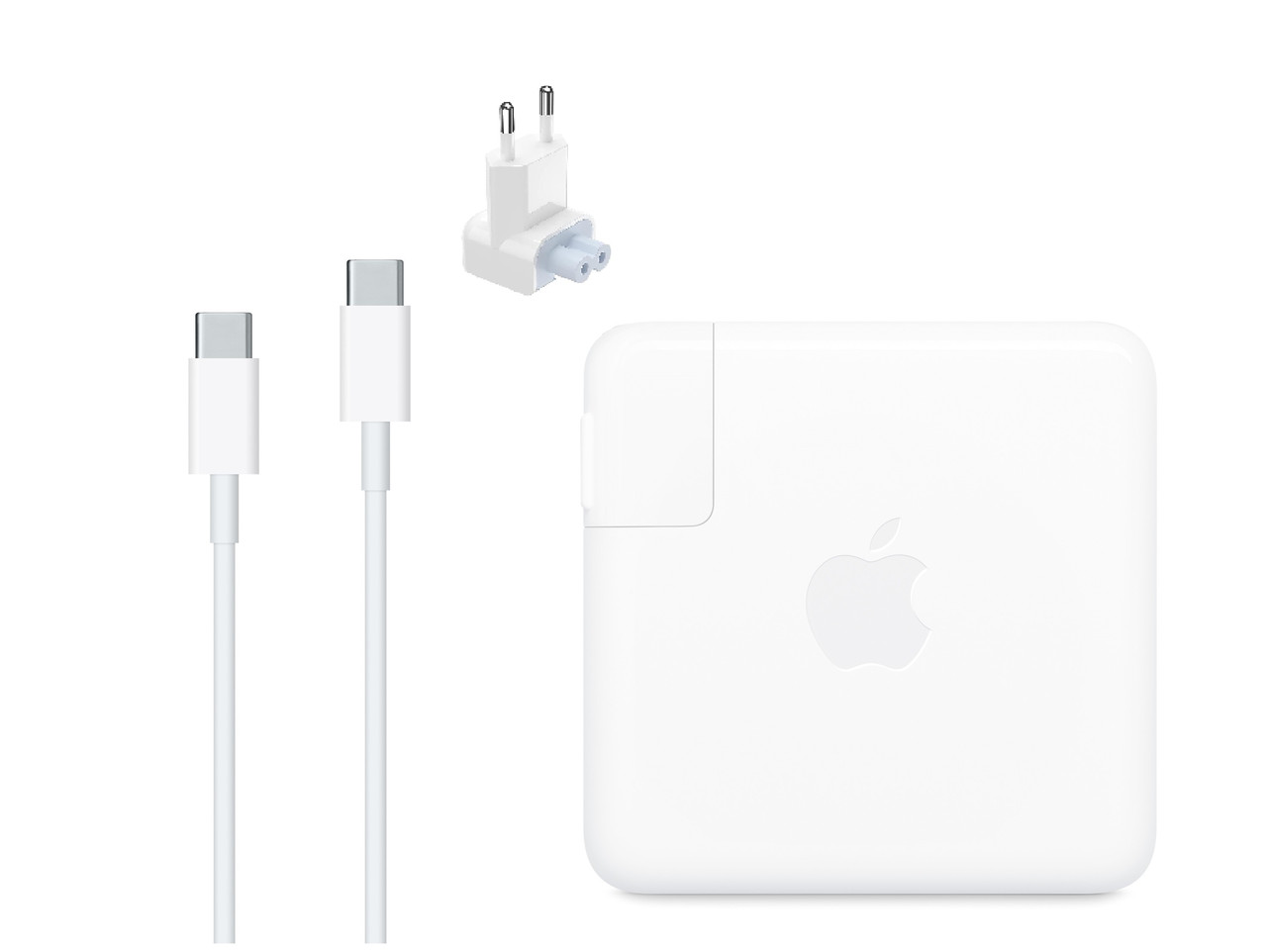 Блок питания A1719 для ноутбука Apple Macbook Pro 15, 87W 20.2v 4.3A, USB type C, фото 1