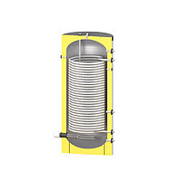 Бойлер косвенного нагрева нерж, титан, большой ТО (ГВС) серия SOLAR SS HP 500