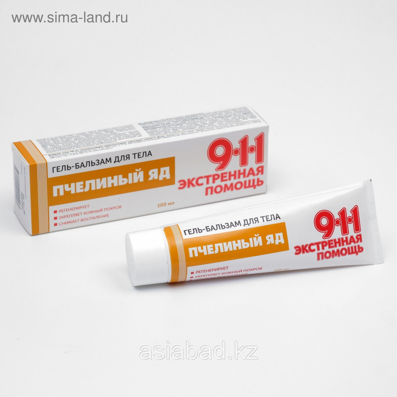 Гель-бальзам для суставов 911 «Пчелиный яд», 100 мл, фото 1