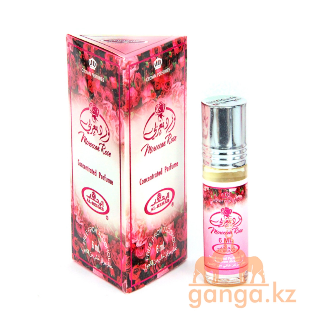 Женские масляные духи "Moroccan rose" Al-Rehab, 6 мл