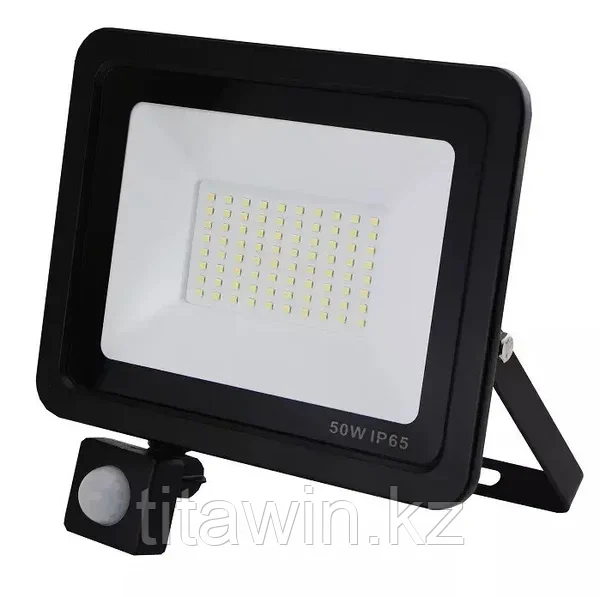 Прожектор светодиодный 50W 6500К с датчиком движения