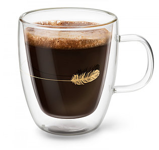 Кружка с двойными стенками "Quiet" 350 мл QUT-350 APOLLO